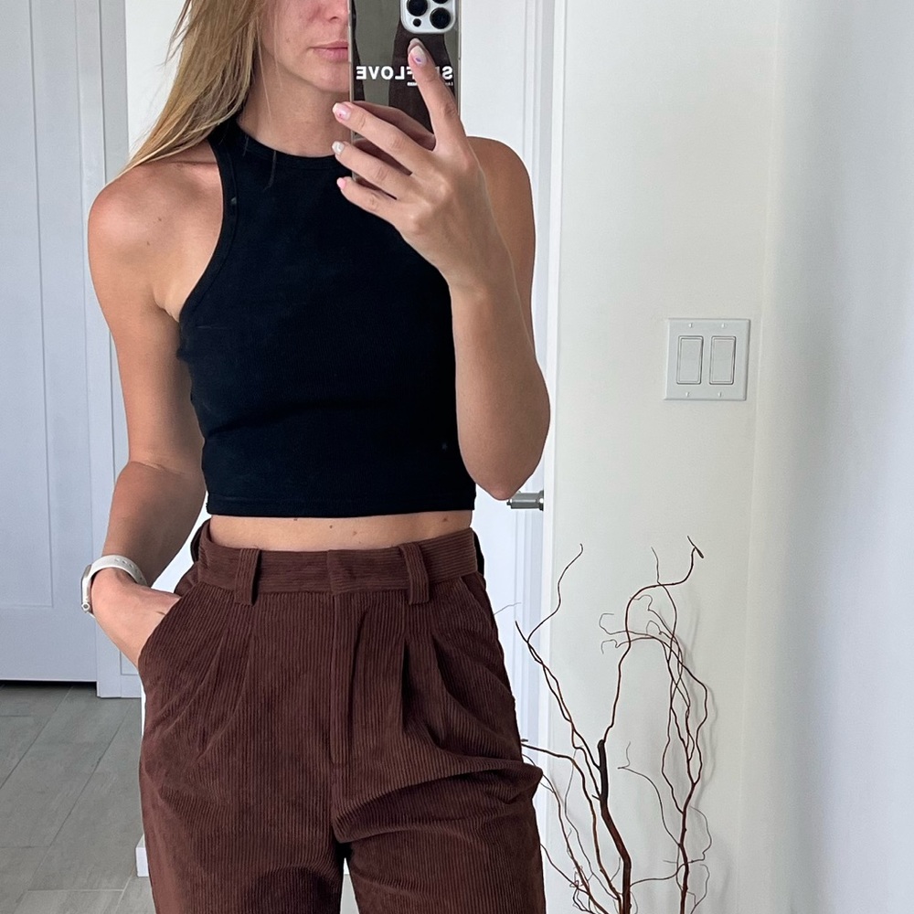Crop top. Black color. Size S. Brand Divided (H&M) - Picture 12 of 17